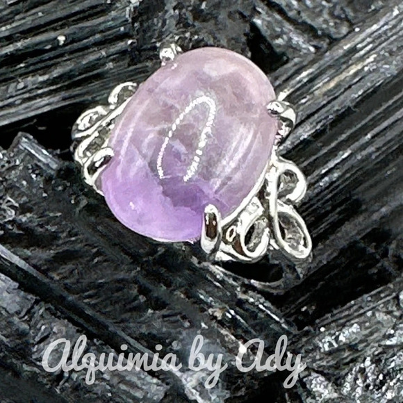 Amethyst Victorian gem ring - Picture 1 of 6